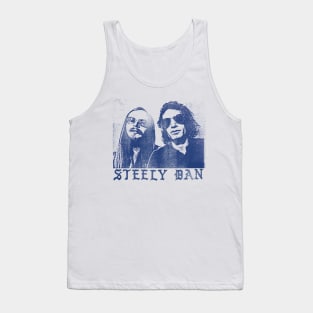 Steely Dan /\/\ Retro Faded Style Design Tank Top